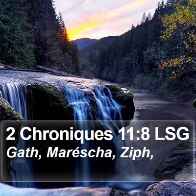 2 Chroniques 11:8 LSG Bible Verse Image