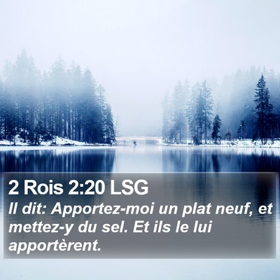 2 Rois 2:20 LSG Bible Verse Image