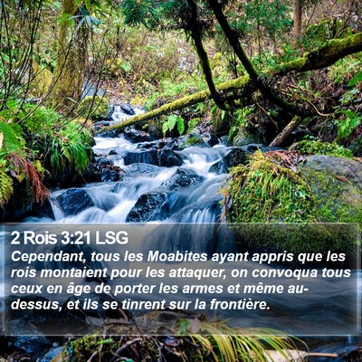 2 Rois 3:21 LSG Bible Verse Image