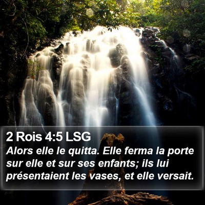 2 Rois 4:5 LSG Bible Verse Image