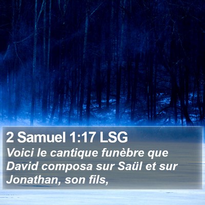 2 Samuel 1:17 LSG Bible Verse Image