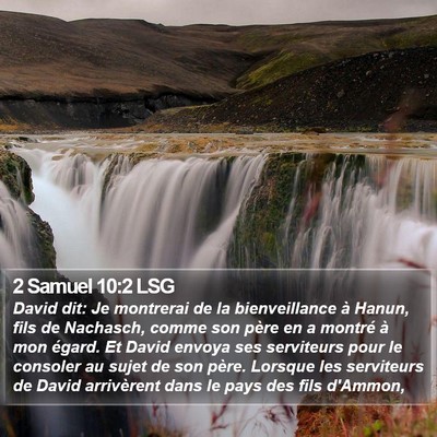 2 Samuel 10:2 LSG Bible Verse Image