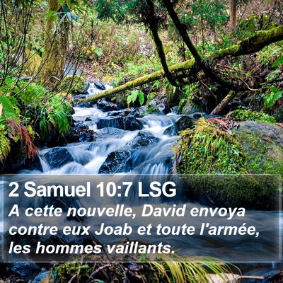 2 Samuel 10:7 LSG Bible Verse Image