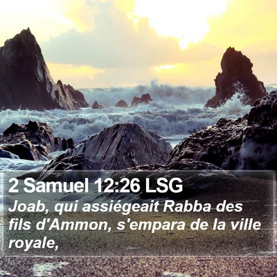 2 Samuel 12:26 LSG Bible Verse Image