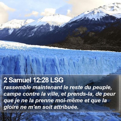 2 Samuel 12:28 LSG Bible Verse Image
