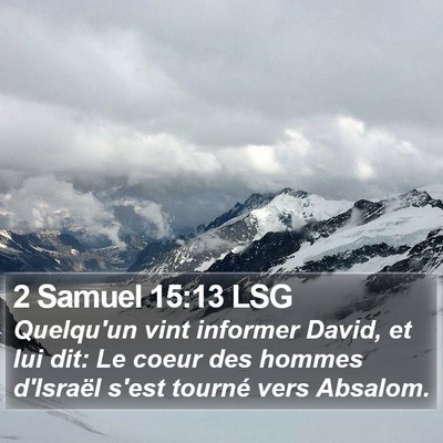 2 Samuel 15:13 LSG Bible Verse Image