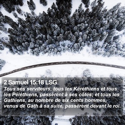 2 Samuel 15:18 LSG Bible Verse Image