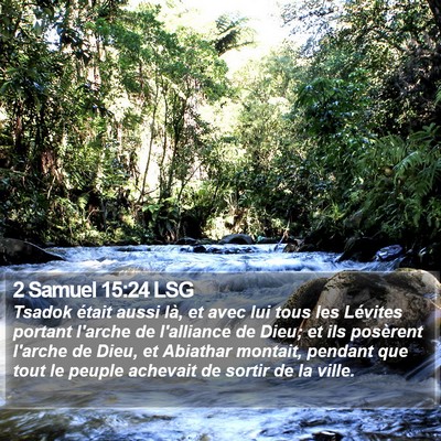 2 Samuel 15:24 LSG Bible Verse Image
