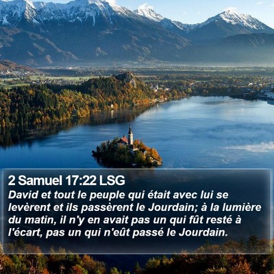 2 Samuel 17:22 LSG Bible Verse Image