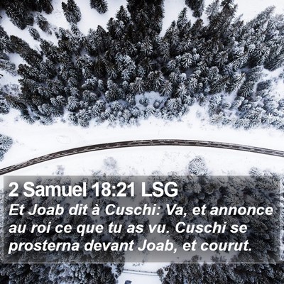 2 Samuel 18:21 LSG Bible Verse Image