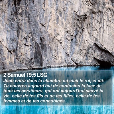 2 Samuel 19:5 LSG Bible Verse Image