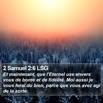 2 Samuel 2:6 LSG Bible Verse Image