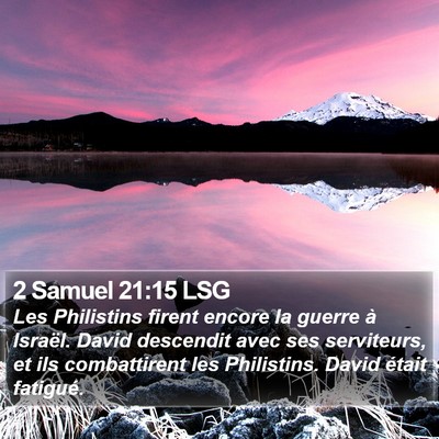 2 Samuel 21:15 LSG Bible Verse Image