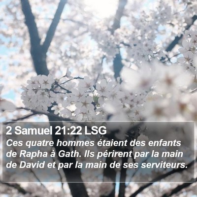 2 Samuel 21:22 LSG Bible Verse Image