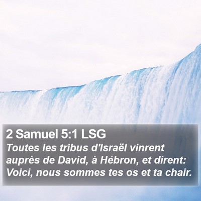 2 Samuel 5:1 LSG Bible Verse Image