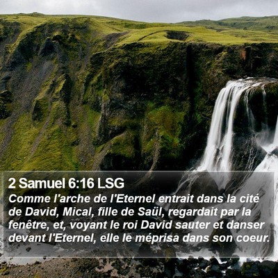 2 Samuel 6:16 LSG Bible Verse Image