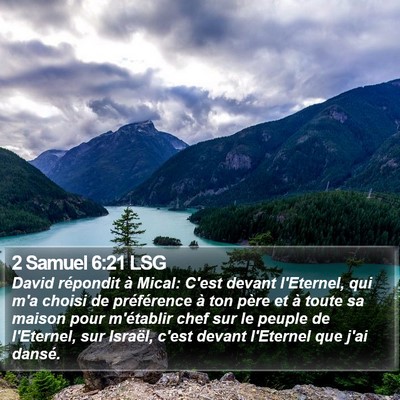 2 Samuel 6:21 LSG Bible Verse Image