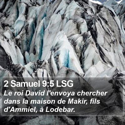 2 Samuel 9:5 LSG Bible Verse Image