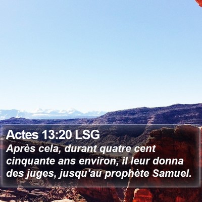 Actes 13:20 LSG Bible Verse Image