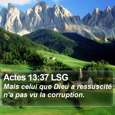 Actes 13:37 LSG Bible Verse Image