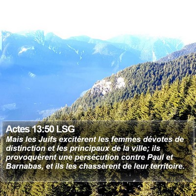 Actes 13:50 LSG Bible Verse Image