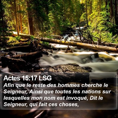 Actes 15:17 LSG Bible Verse Image