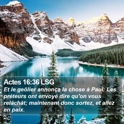 Actes 16:36 LSG Bible Verse Image