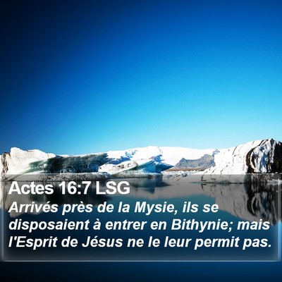 Actes 16:7 LSG Bible Verse Image