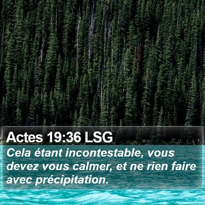 Actes 19:36 LSG Bible Verse Image