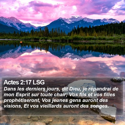 Actes 2:17 LSG Bible Verse Image