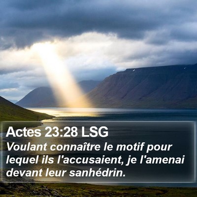 Actes 23:28 LSG Bible Verse Image