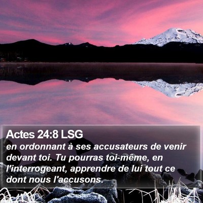 Actes 24:8 LSG Bible Verse Image