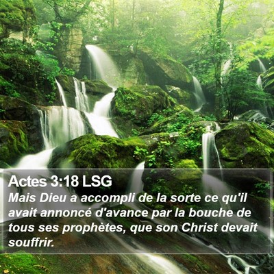 Actes 3:18 LSG Bible Verse Image