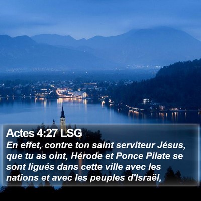 Actes 4:27 LSG Bible Verse Image