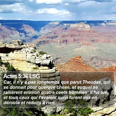 Actes 5:36 LSG Bible Verse Image