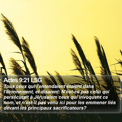 Actes 9:21 LSG Bible Verse Image