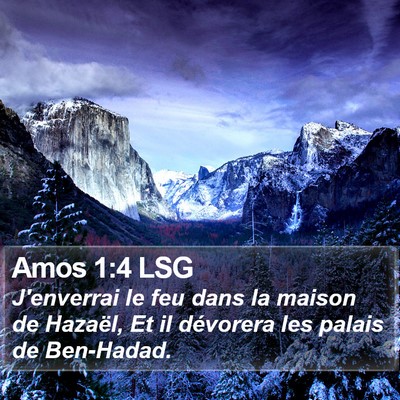 Amos 1:4 LSG Bible Verse Image
