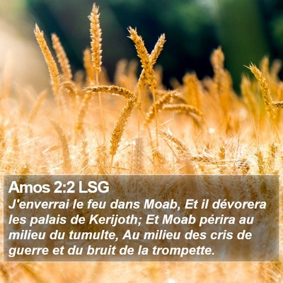 Amos 2:2 LSG Bible Verse Image