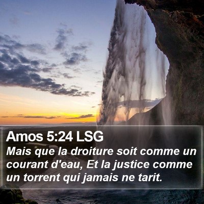 Amos 5:24 LSG Bible Verse Image