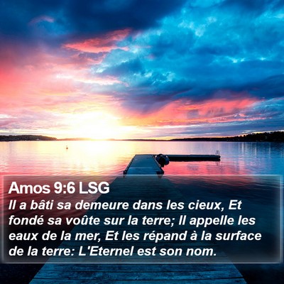 Amos 9:6 LSG Bible Verse Image