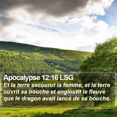 Apocalypse 12:16 LSG Bible Verse Image