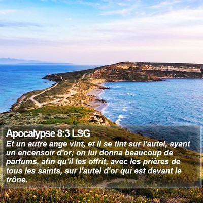 Apocalypse 8:3 LSG Bible Verse Image
