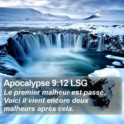 Apocalypse 9:12 LSG Bible Verse Image