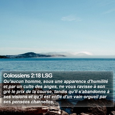 Colossiens 2:18 LSG Bible Verse Image