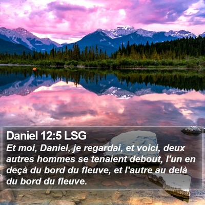 Daniel 12:5 LSG Bible Verse Image