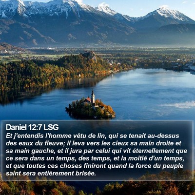 Daniel 12:7 LSG Bible Verse Image