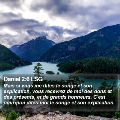 Daniel 2:6 LSG Bible Verse Image