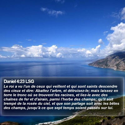 Daniel 4:23 LSG Bible Verse Image