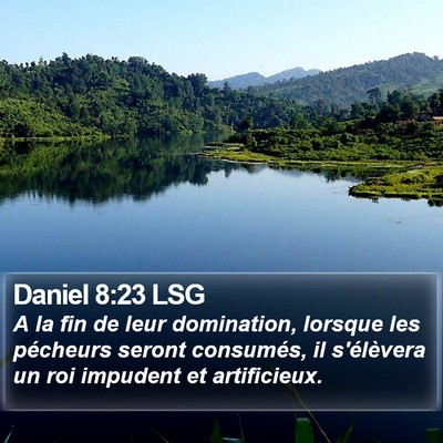 Daniel 8:23 LSG Bible Verse Image