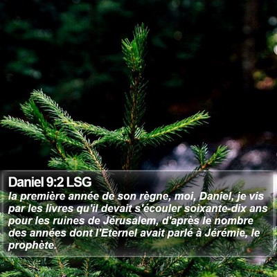 Daniel 9:2 LSG Bible Verse Image